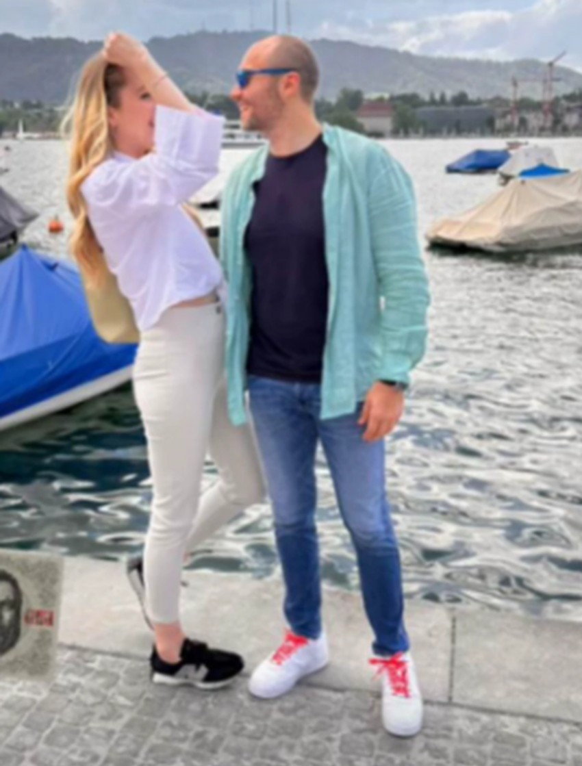 Aca Sofronijević sa devojkom