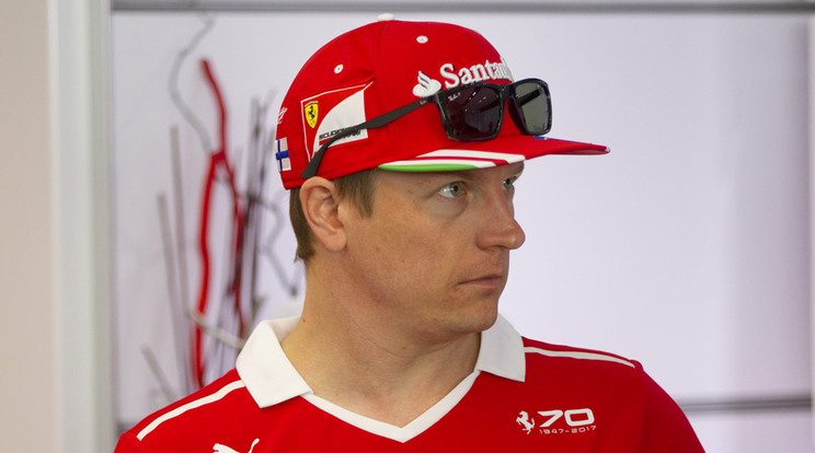 Már kétgyermekes apukaként készül Kimi Räikkönen /Fotó: AFP
