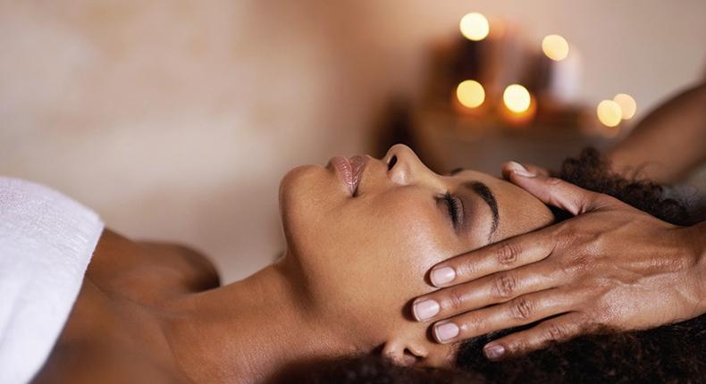 Facial massage helps in blood circulation (oneandonlyresorts)