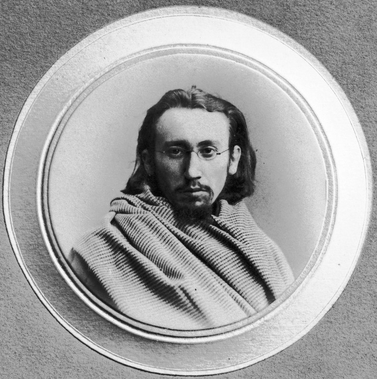 Jan Matejko (reprodukcja fotografii wykonanej ok. 1870 r.)