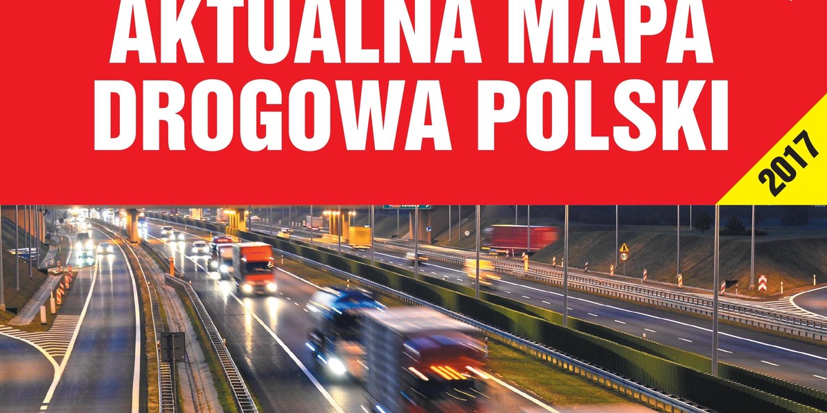 Aktualna mapa drogowa Polski z Faktem