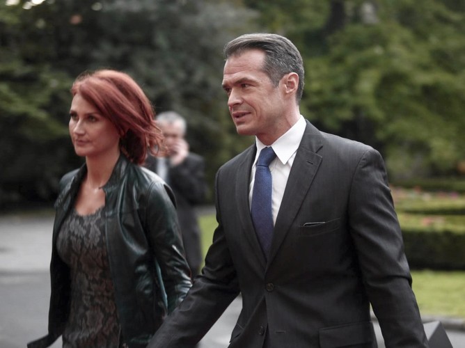 Monika i Sławomir Nowakowie we wrześniu 2013 r.