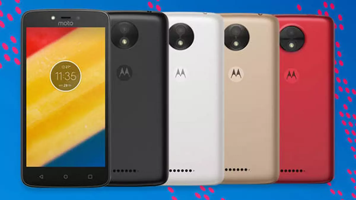 Motorola Moto C i C Plus - tanie smartfony z prostą specyfikacją