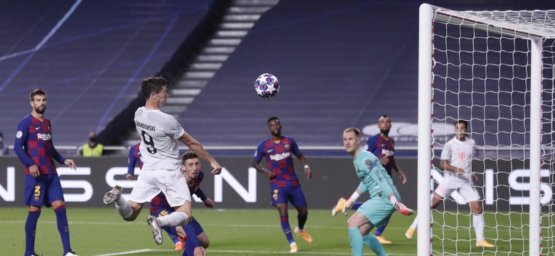 Bayern upokorzył Barcelonę. Lewandowski lepszy od Messiego. Gol i asysta Polaka