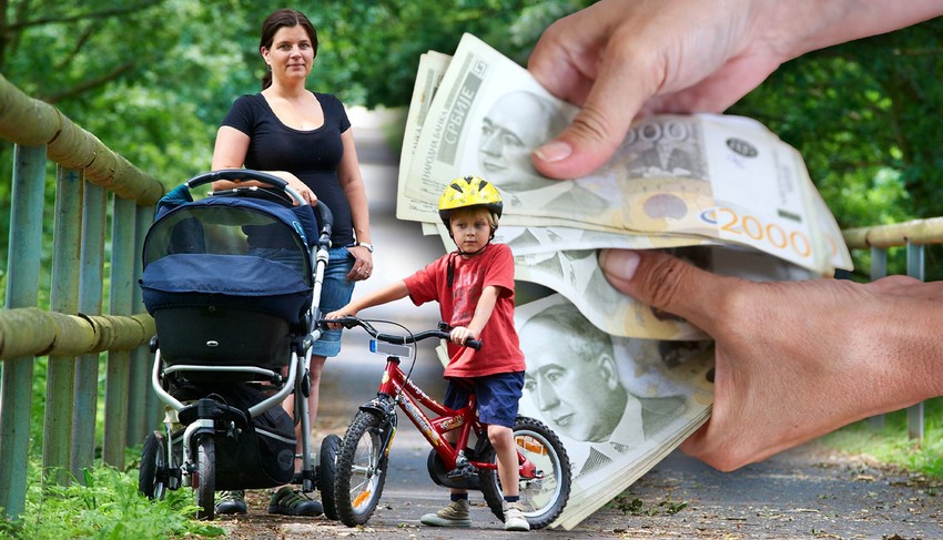 Prijava za 10.000 dinara za decu