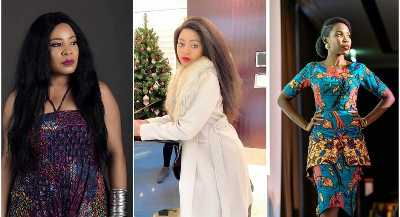 Monalisa Chinda says Lala Akintoju's comments on the AGN's visit to Regina Daniels are unsavoury and will be ignored [Instagram/MonalisaCode] [Instagram/ReginaDaniels] [Instagram/LalaAkintoju]