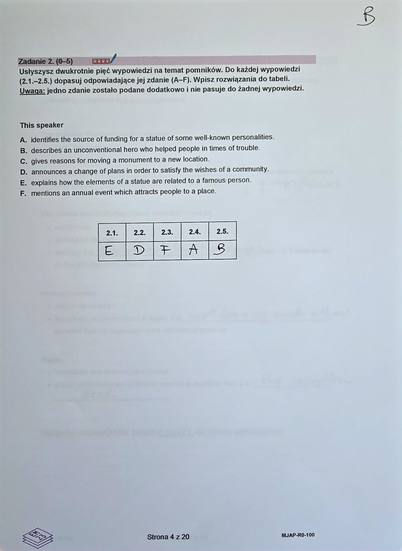 Matura 2024. Język angielski - poziom rozszerzony [ARKUSZE CKE i ODPOWIEDZI]