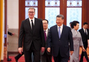 Aleksandar Vučić i Si Đinping