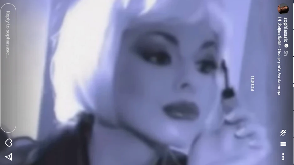 Sonja Vuksanović nekada