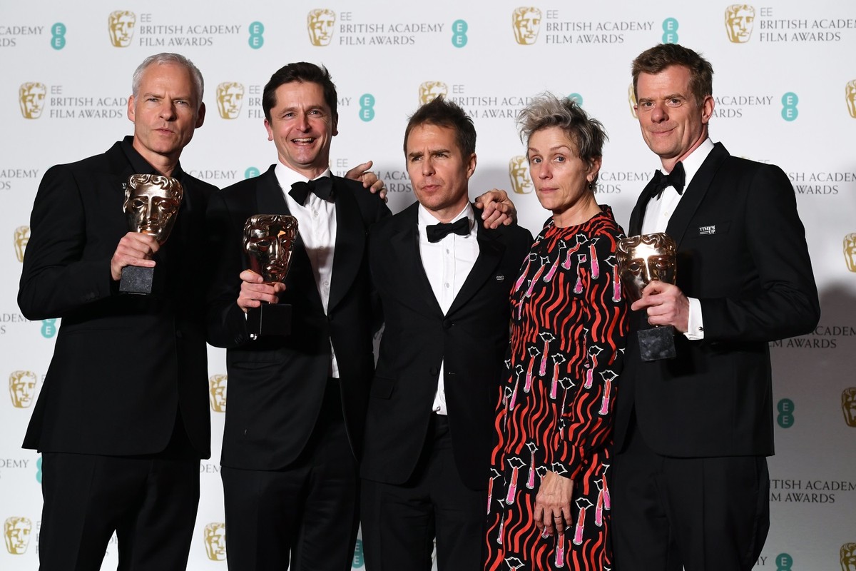 "Trzy billboardy za Ebbing, Missouri" filmem roku, "Twój Vincent" bez nagrody BAFTA