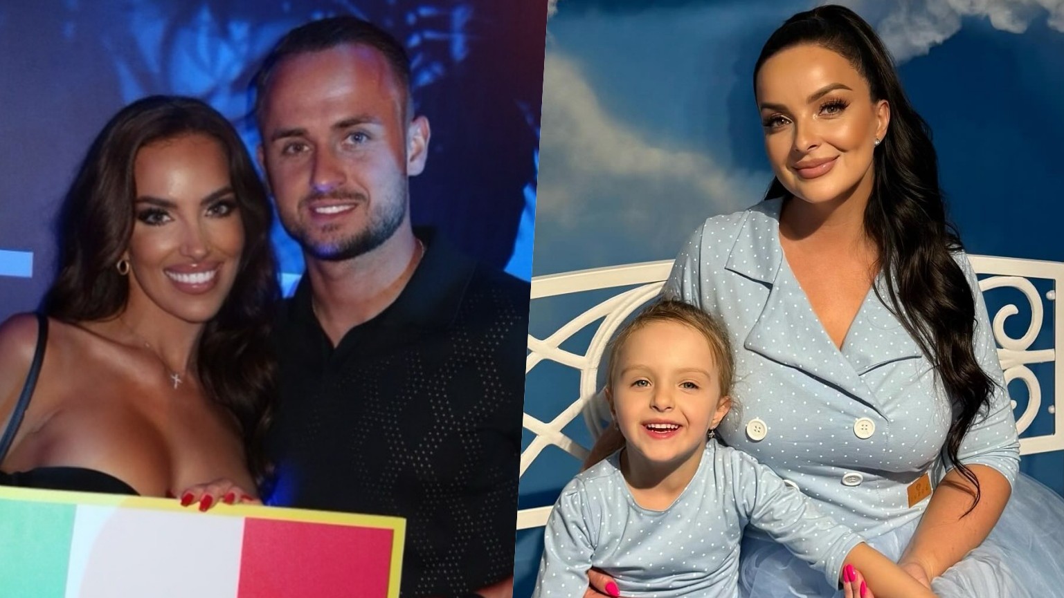 Stano Lobotka s partnerkou Simonou Leskovskou a Daniela Nízlová s dcérkou Lindou.