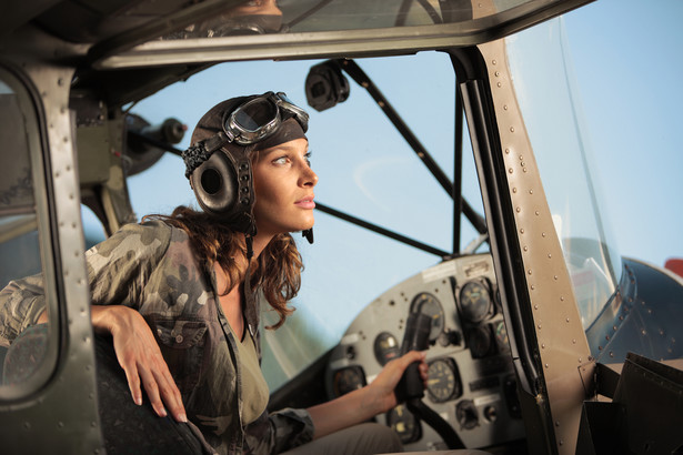 Kobieta pilot