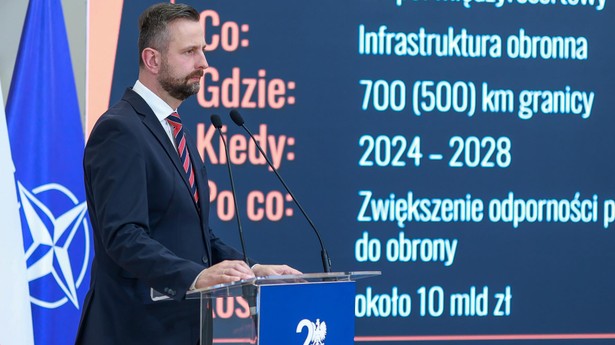 Tarcza Wschód będzie "znacznie droższa". Szef MON zabrał głos