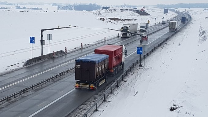 Odcinkowy pomiar prędkości na autostradzie A1