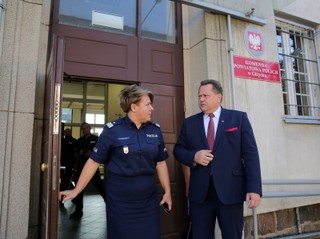 Wiceminister Zieliński pogratulował policjantom z Giżycka: Wykazali się pełnym profesjonalizmem