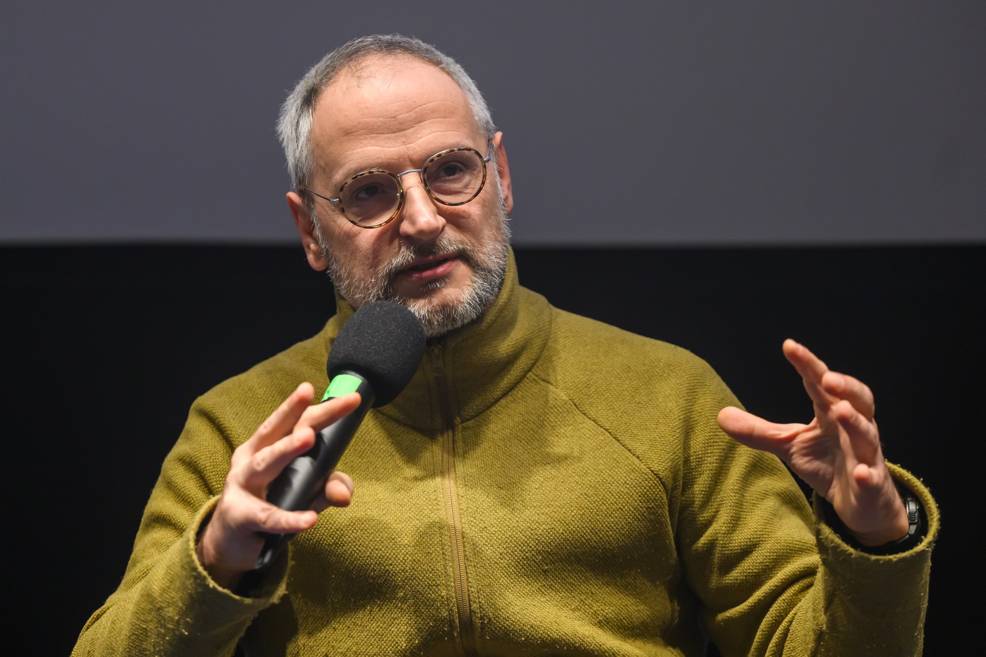 Novinárska projekcia dokumentárneho filmu Prezidentka - scenárista a režisér Marek Šulík.