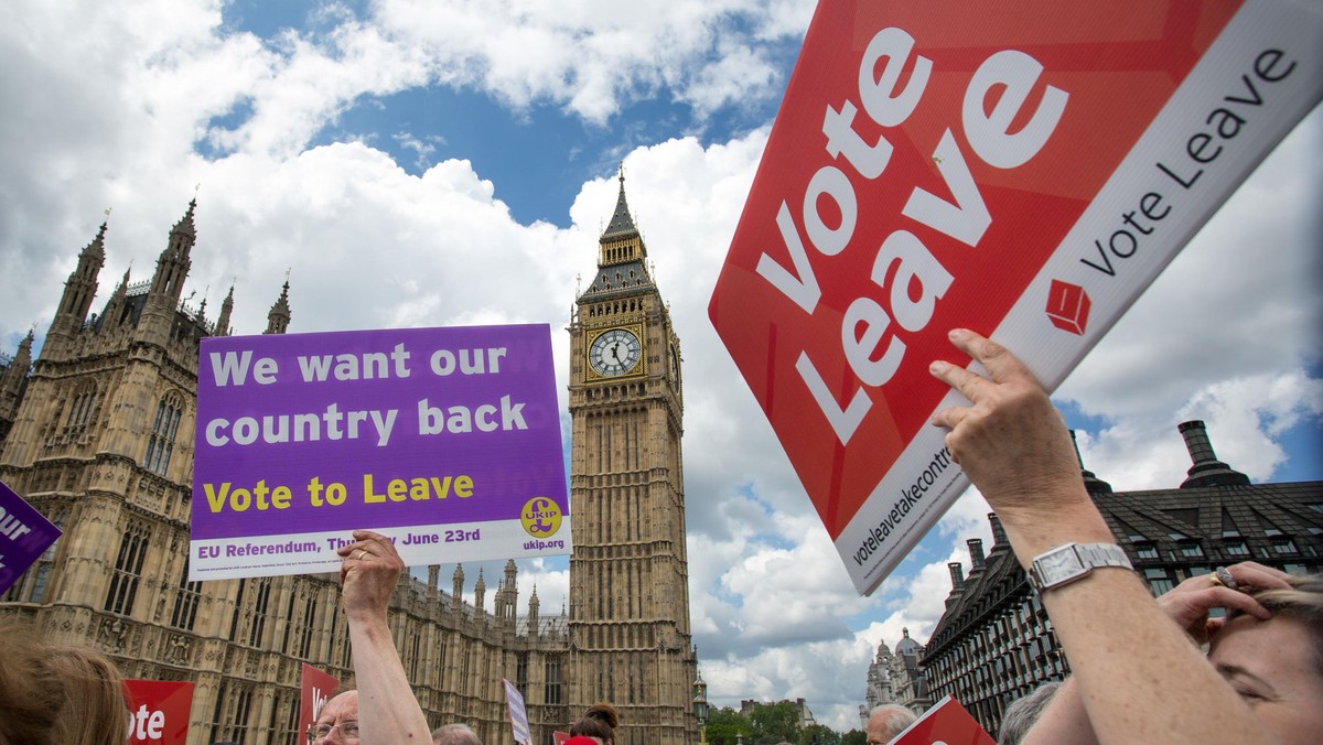 Fishermen Brexit Flotilla on Thames