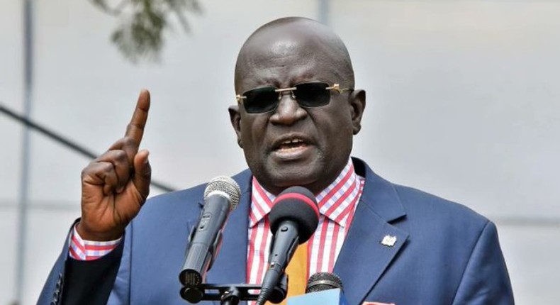 Former Education Cabinet Secretary Prof. George Magoha