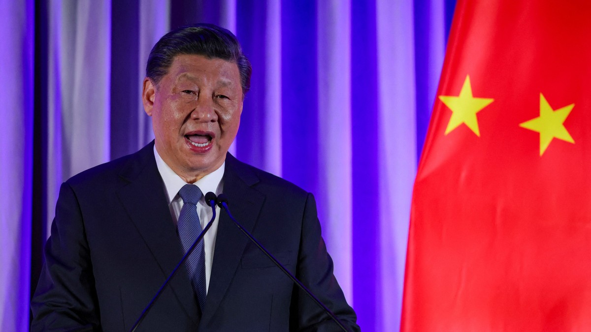 Przywódca Chin Xi Jinping