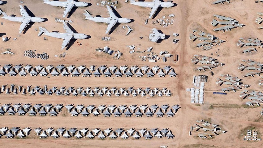 Pokvareni avioni u Arizoni