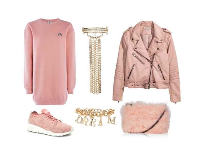 Pink is the new black. STYLIZACJE