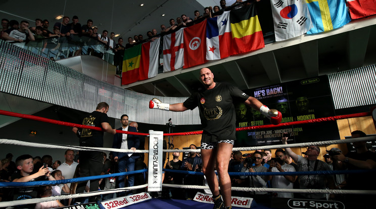 Tyson Fury /Fotó: Getty Images