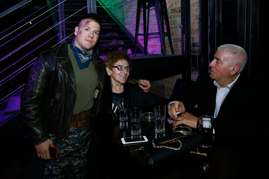 Slobodan Radanovic with his parents