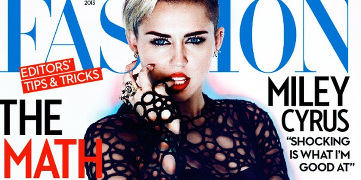 Miley Cyrus Fashion Magazine