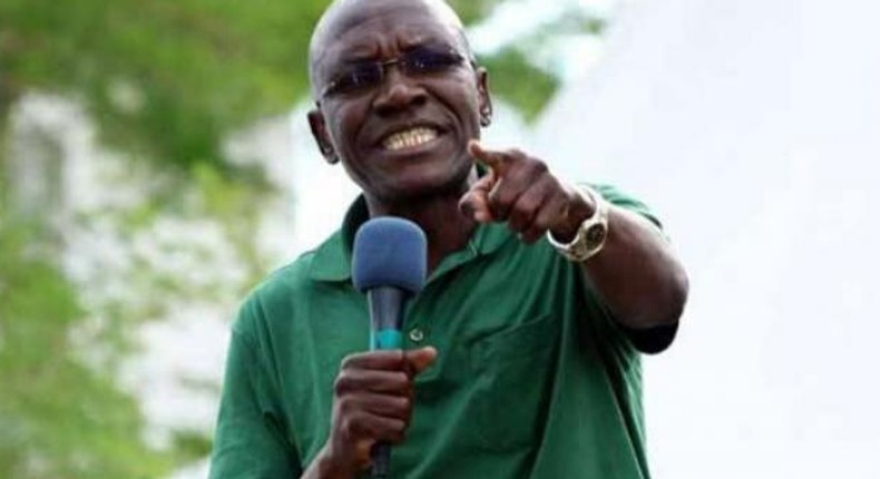 Former Kakamega Senator Boni Khalwale.