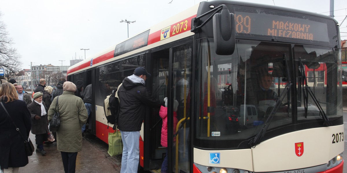 Autobus w Gdańsku