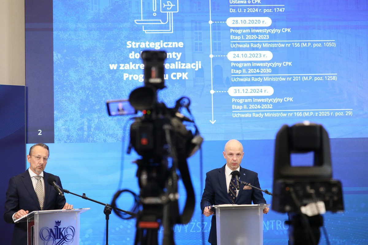 NIK krytycznie o pracach nad CPK w latach 2021-2023. Ujawniono szczegóły