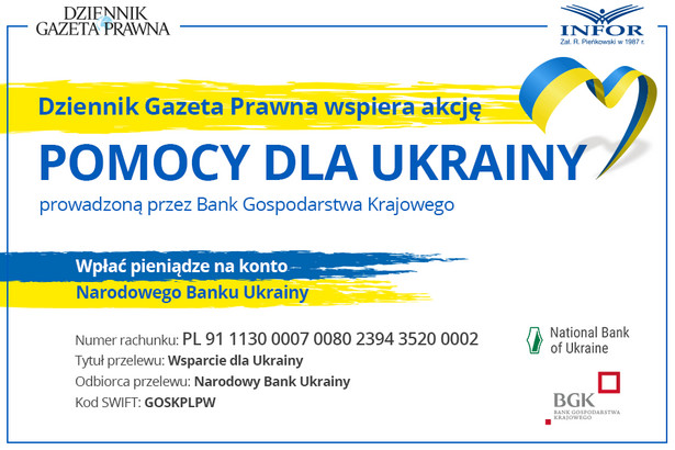 DGP wspiera akcję BGK na rzecz Narodowego Banku Ukrainy