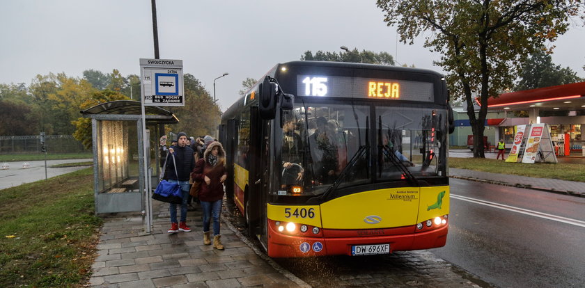 Miejska komunikacja na święta