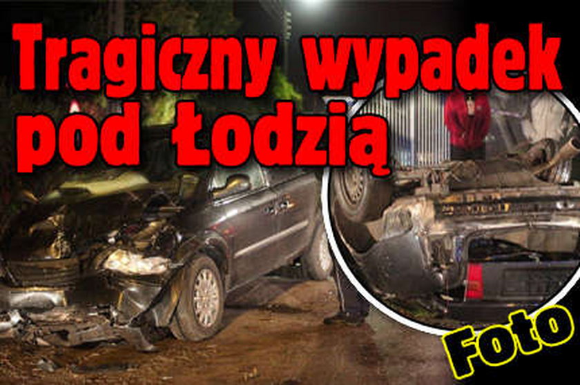 Tragiczny wypadek pod Łodzią! FOTO