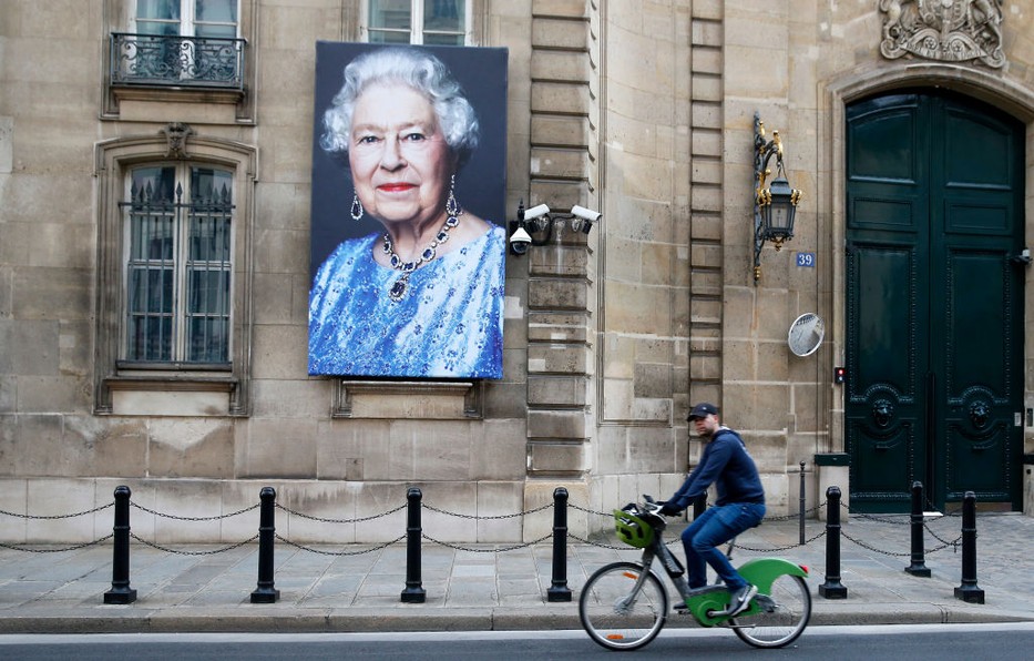 Így gyászolja a nemzet II. Erzsébet királynőt. Fotó: Getty Images