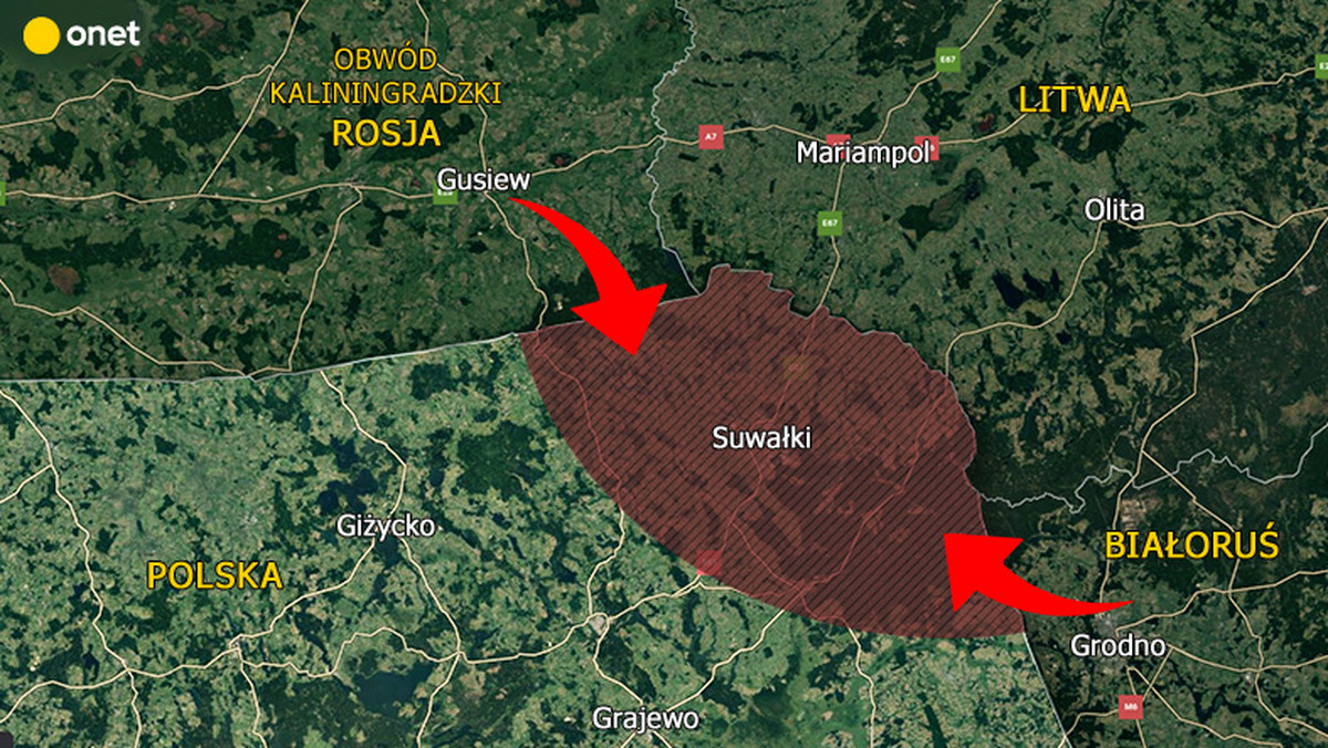 Obawy krajów NATO o przesmyk suwalski. "Pięta achillesowa Europy" 