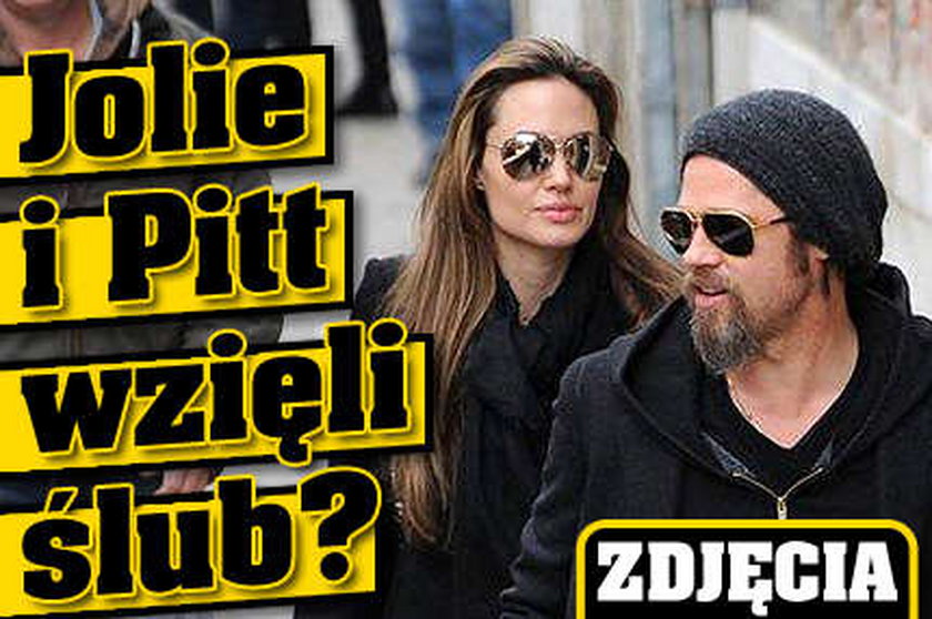 Jolie i Pitt wzięli ślub? Zdjęcia