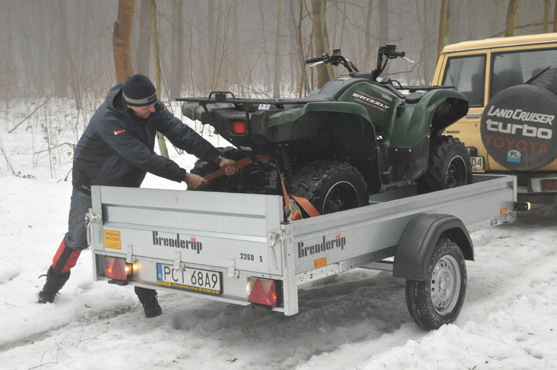 Brenderup ATV-2: przyczepa idealna do transpotu quada