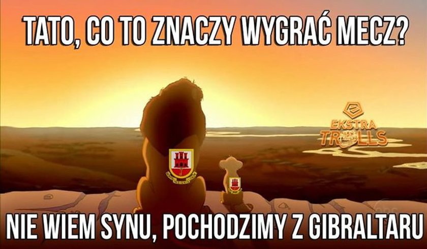 Memy po meczu Polska - Gibraltar 8:1. Galeria