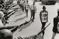 Civil Rights Marchers with I Am A Man Signs