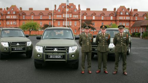 Mitsubishi Pajero - W służbie Irlandzkiej Armii