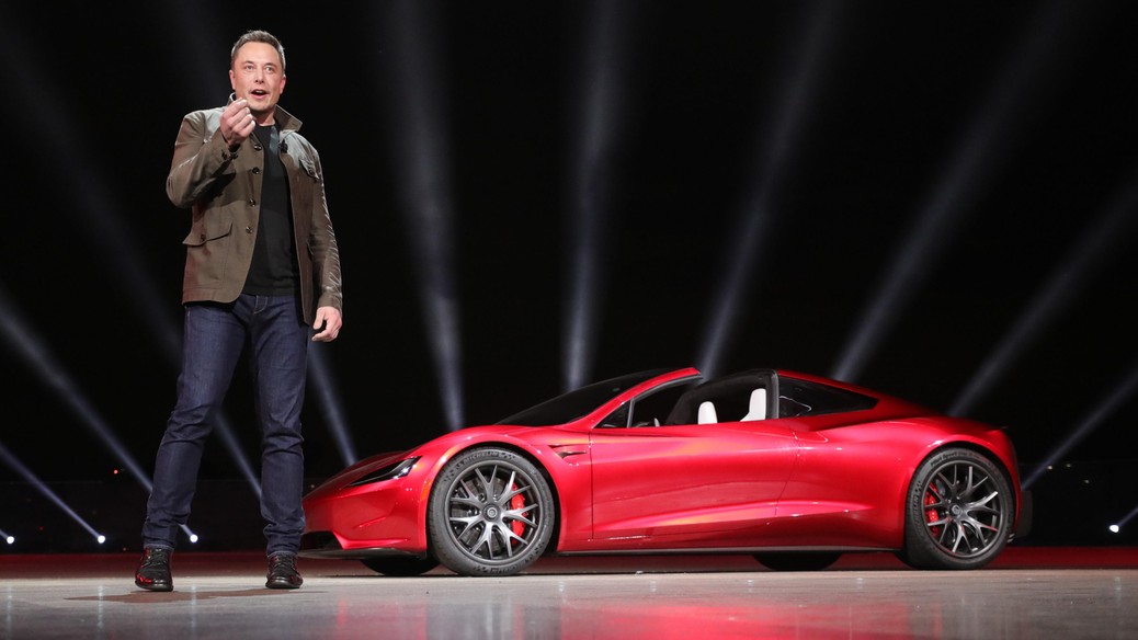 Tesla Motors 2020 Roadster Unveiled