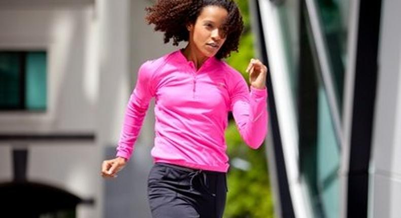 Woman running