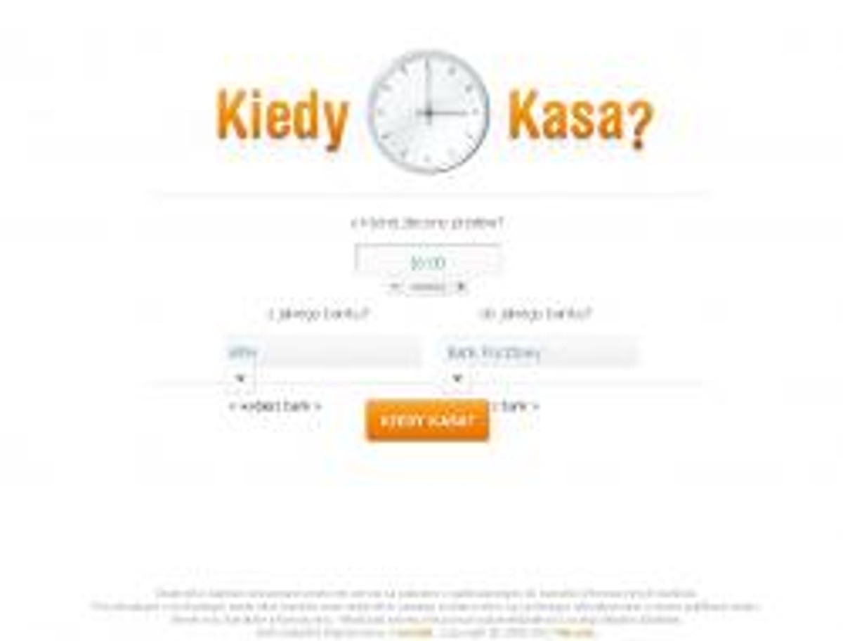 Serwis Kiedykasa.pl