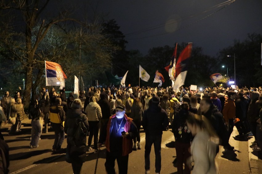 Košutnjak televizija protest