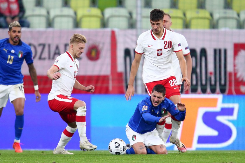 Polska – Włochy 0:0 w Lidze Narodów