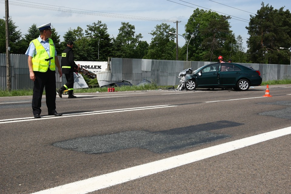 GLINOJECK DK 7 TRAGICZNY WYPADEK