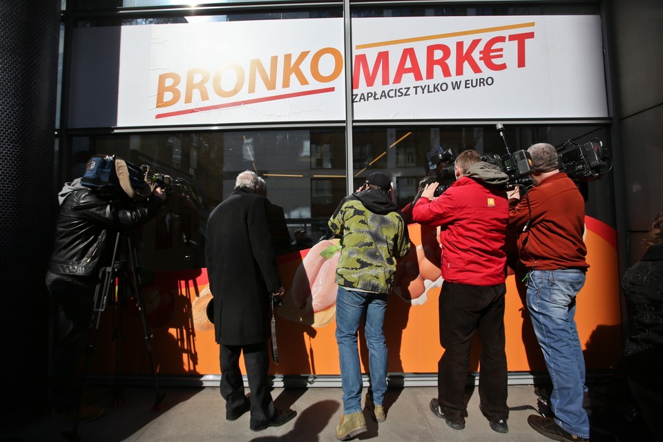 WARSZAWA PIS DUDA BRONKO-MARKET OTWARCIE (Bronko-Market)