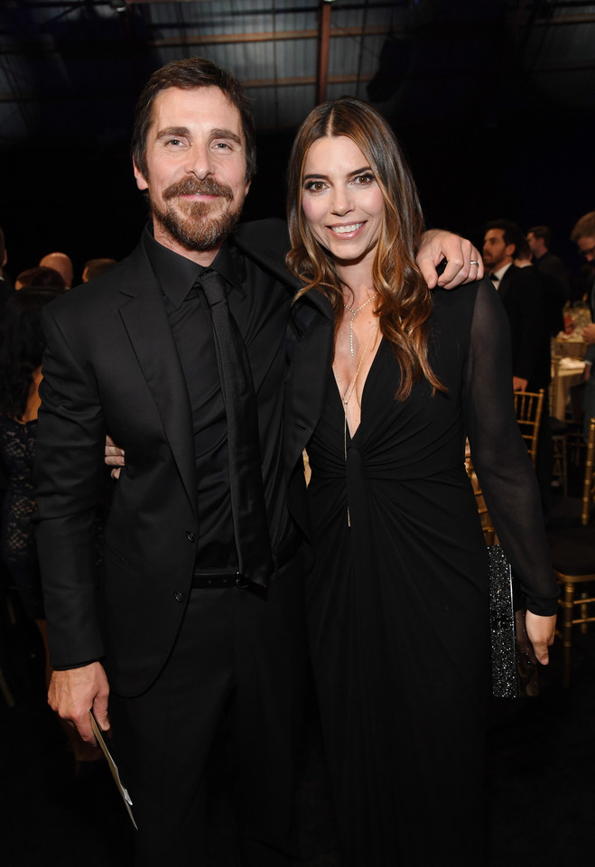 Christian Bale z żoną Sibi Bale w 2019 r.