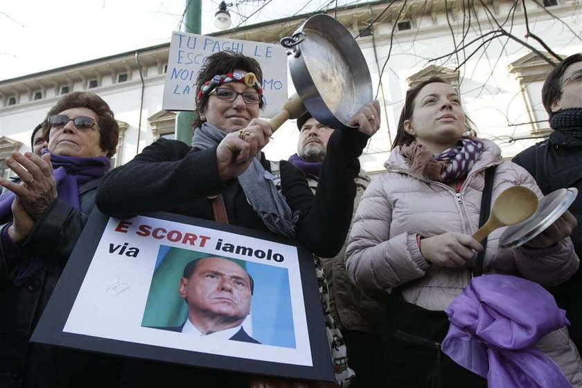 Włoszki żądają dymisji Berlusconiego